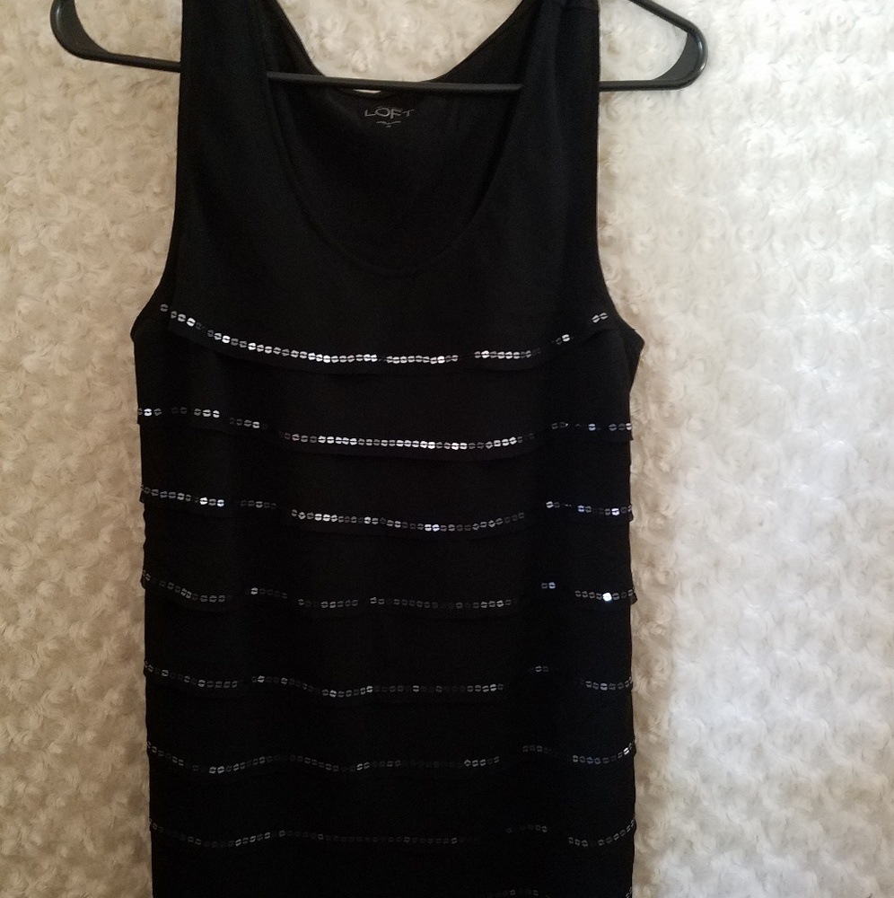 Loft size medium sequin tank